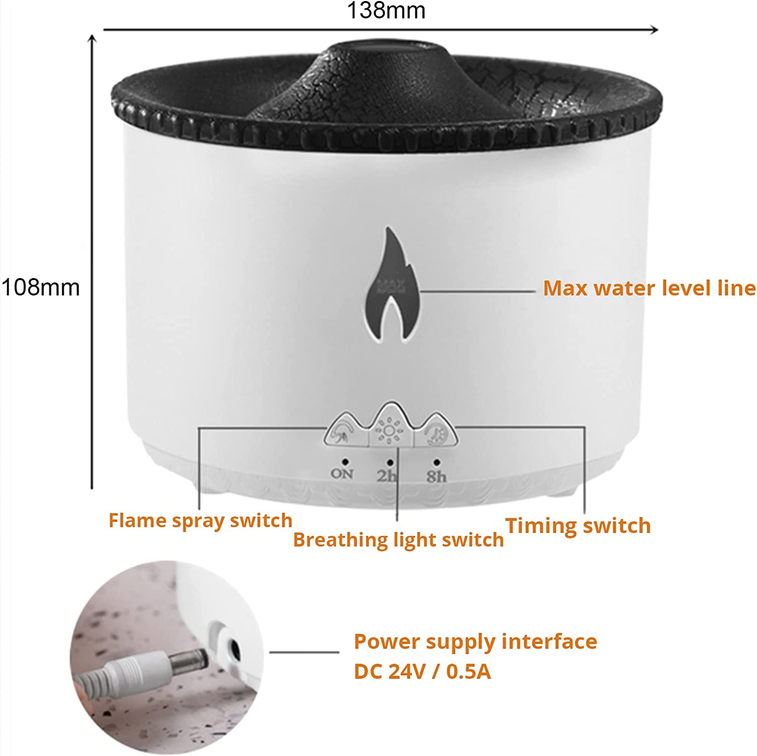 ултразвукови-дифузери-V19-Volcano-Atron ултразвукови-дифузери-V19-Volcano-Atron